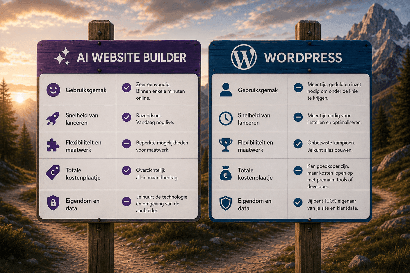 AI Website Builders vs. WordPress
